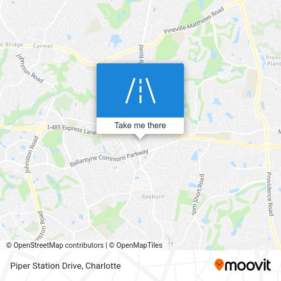Mapa de Piper Station Drive