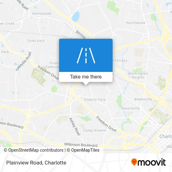 Plainview Road map