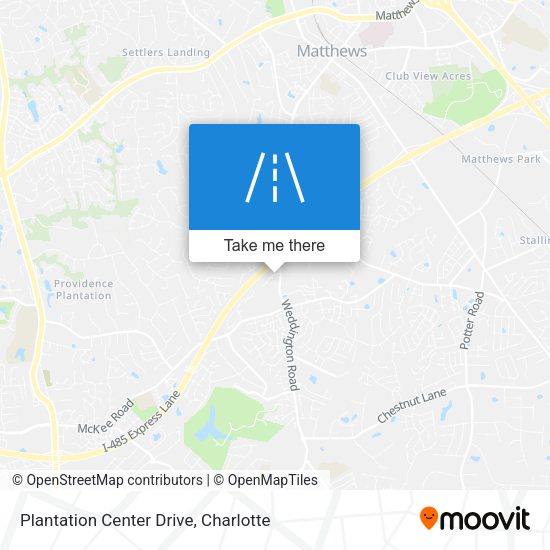 Plantation Center Drive map