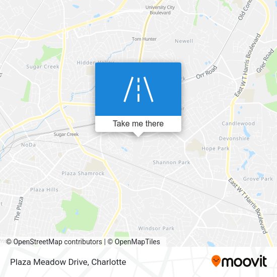 Mapa de Plaza Meadow Drive