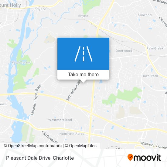 Pleasant Dale Drive map