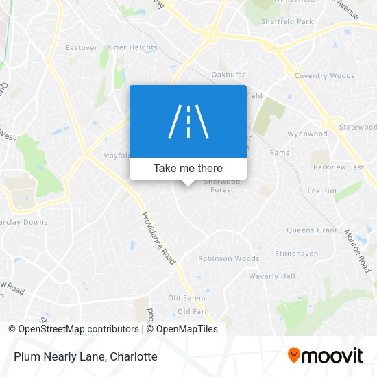 Mapa de Plum Nearly Lane