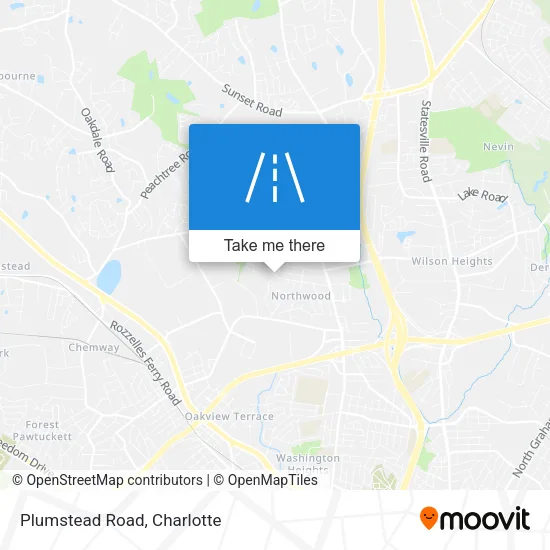 Plumstead Road map