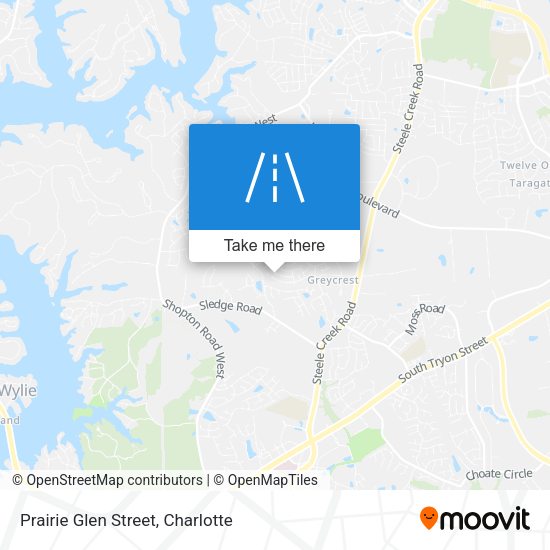 Prairie Glen Street map