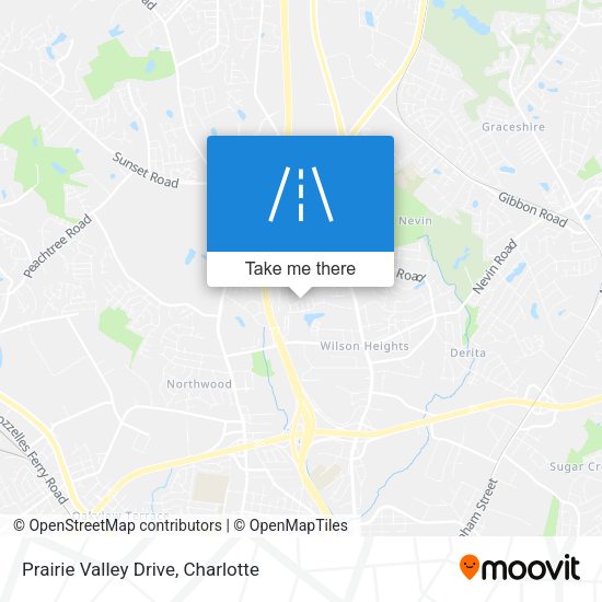 Mapa de Prairie Valley Drive