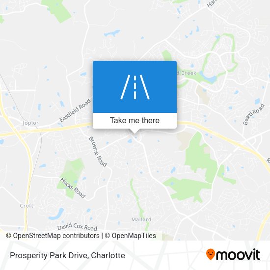Prosperity Park Drive map