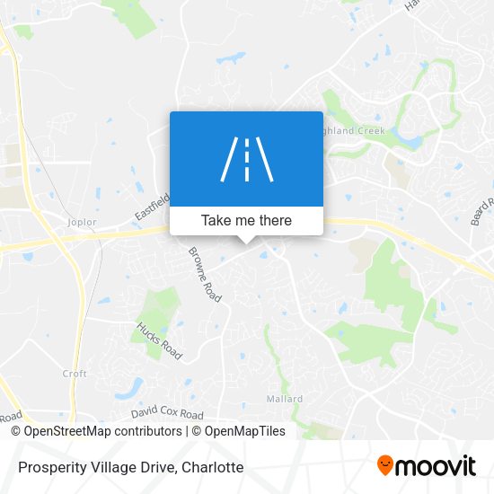 Prosperity Village Drive map