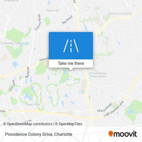 Providence Colony Drive map