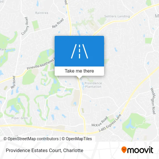 Providence Estates Court map
