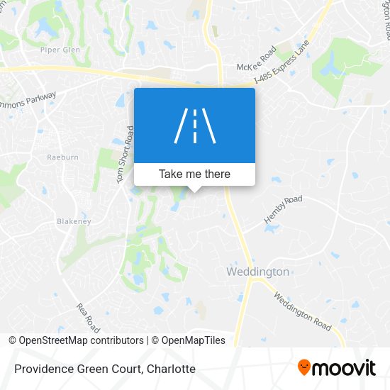 Providence Green Court map