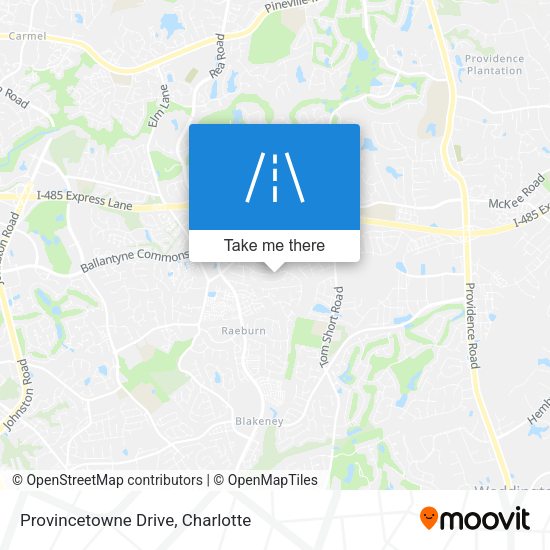 Provincetowne Drive map