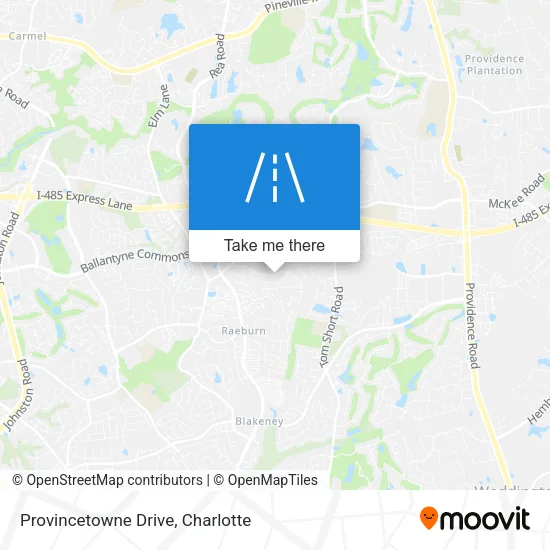 Provincetowne Drive map