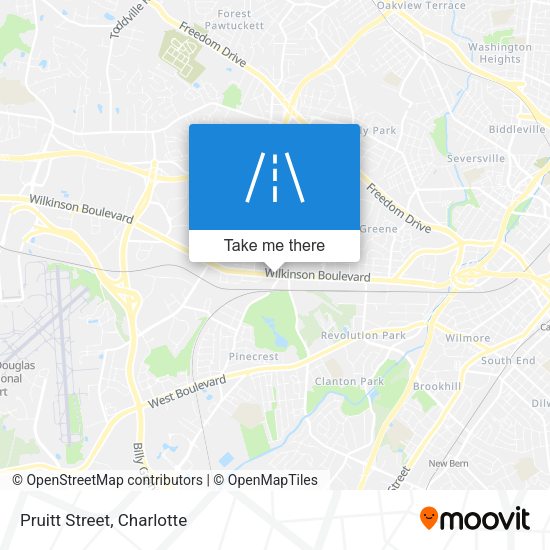 Mapa de Pruitt Street