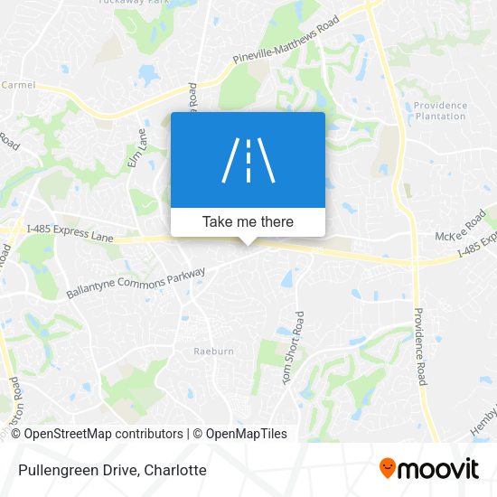 Pullengreen Drive map