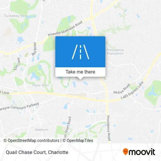 Quail Chase Court map