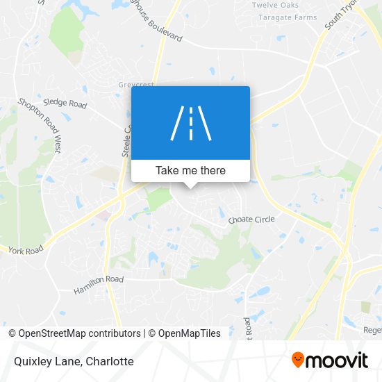 Mapa de Quixley Lane