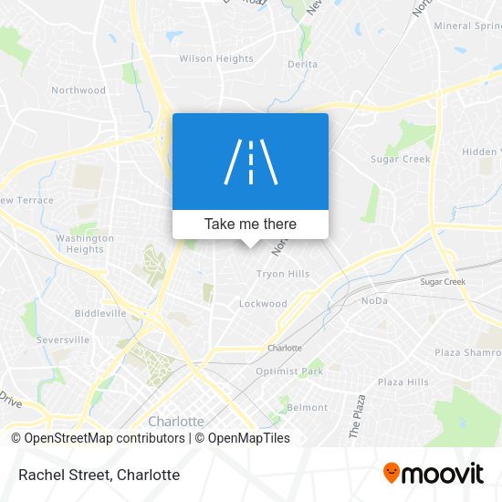 Mapa de Rachel Street