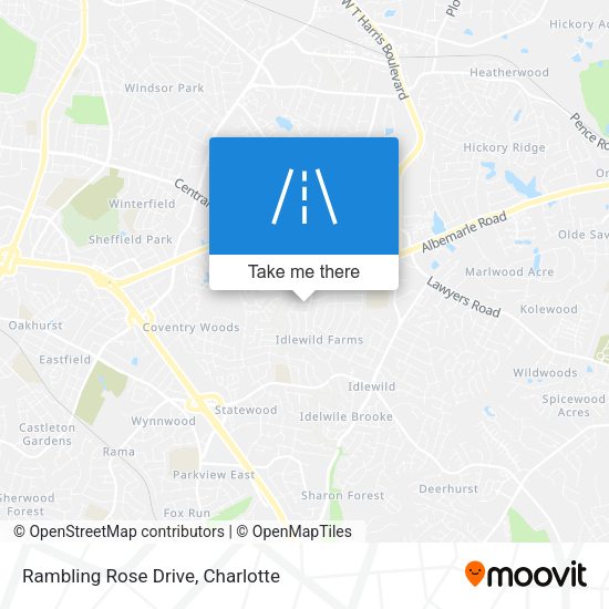 Mapa de Rambling Rose Drive