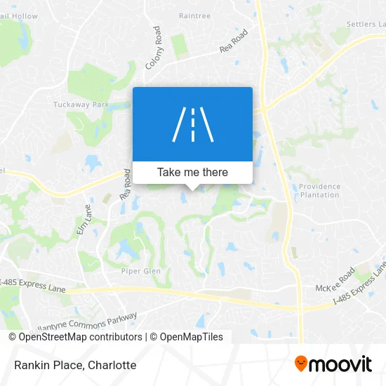 Rankin Place map