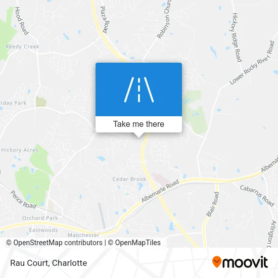 Rau Court map