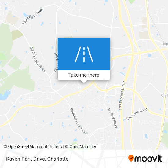 Mapa de Raven Park Drive