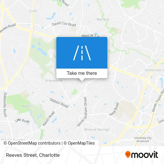 Reeves Street map