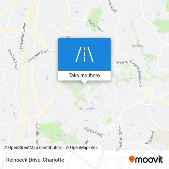 Reinbeck Drive map