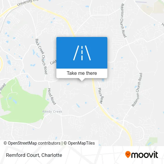 Remford Court map