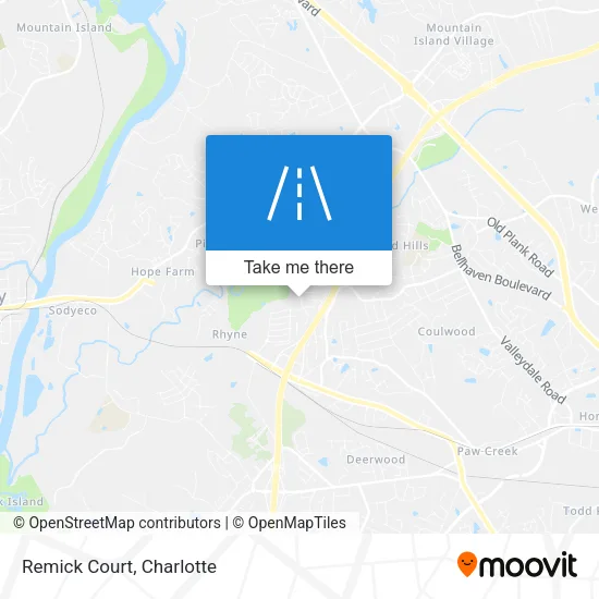 Remick Court map