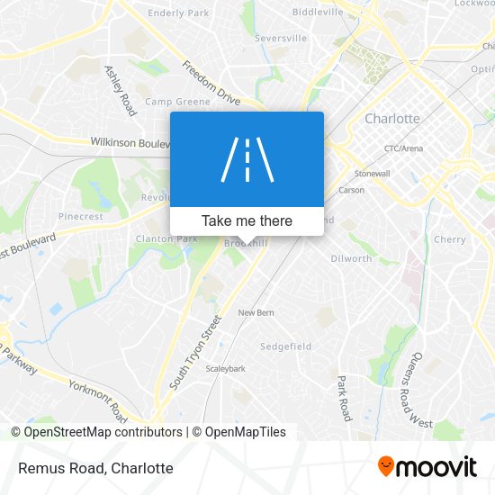 Mapa de Remus Road