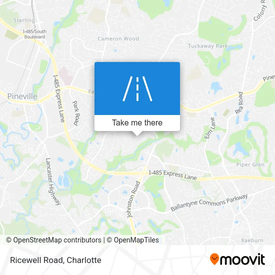 Ricewell Road map