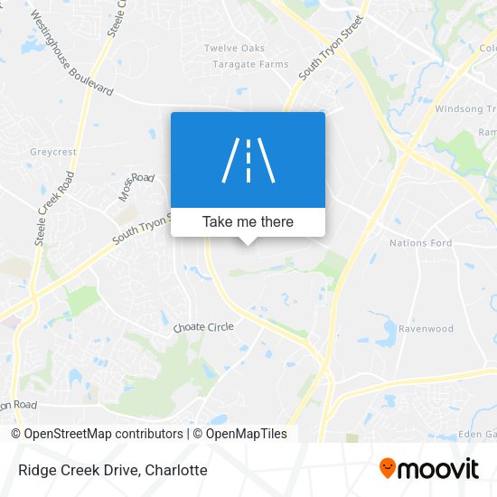 Ridge Creek Drive map