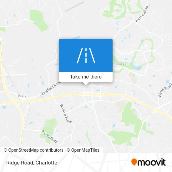 Ridge Road map