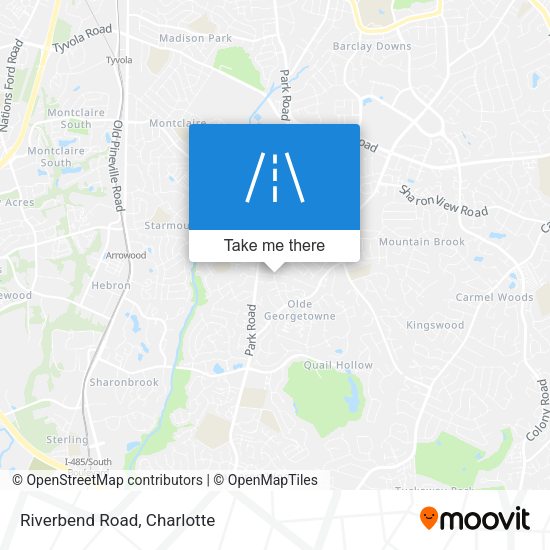 Mapa de Riverbend Road
