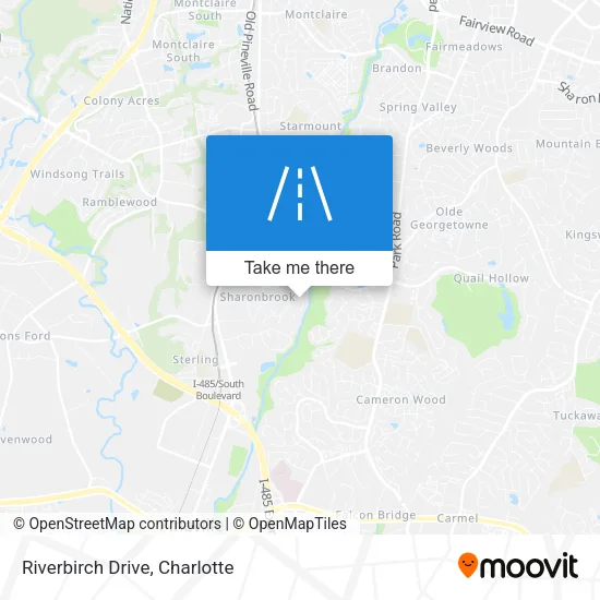 Riverbirch Drive map