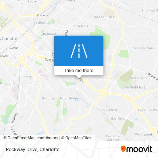 Mapa de Rockway Drive