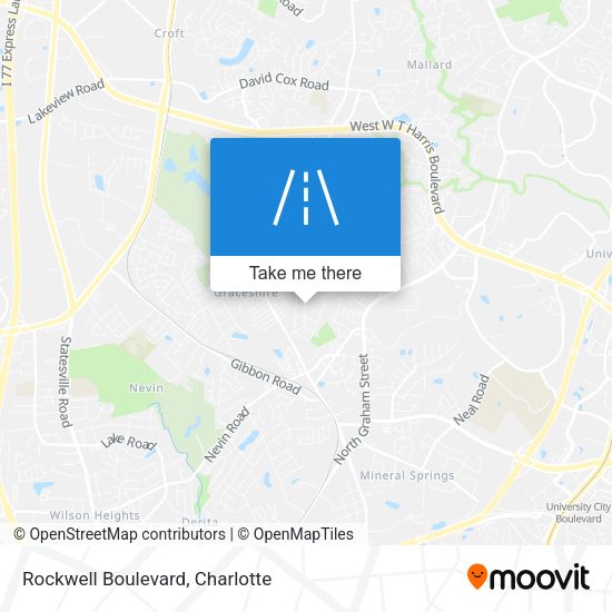Rockwell Boulevard map
