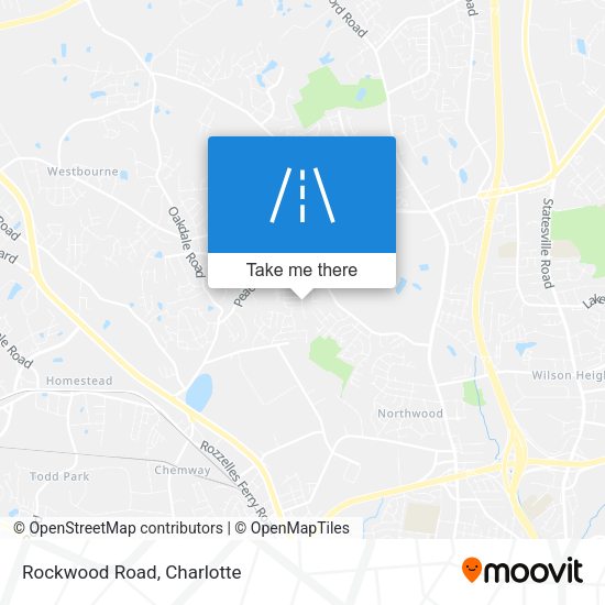Mapa de Rockwood Road