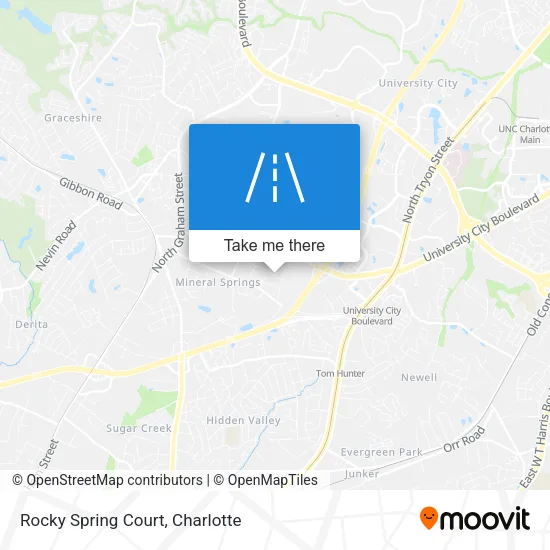 Rocky Spring Court map