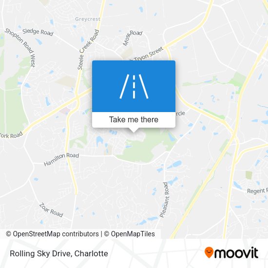 Rolling Sky Drive map