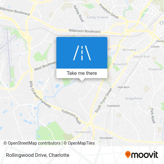 Rollingwood Drive map