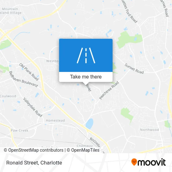 Mapa de Ronald Street