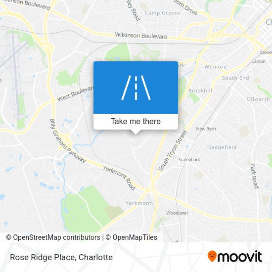 Mapa de Rose Ridge Place