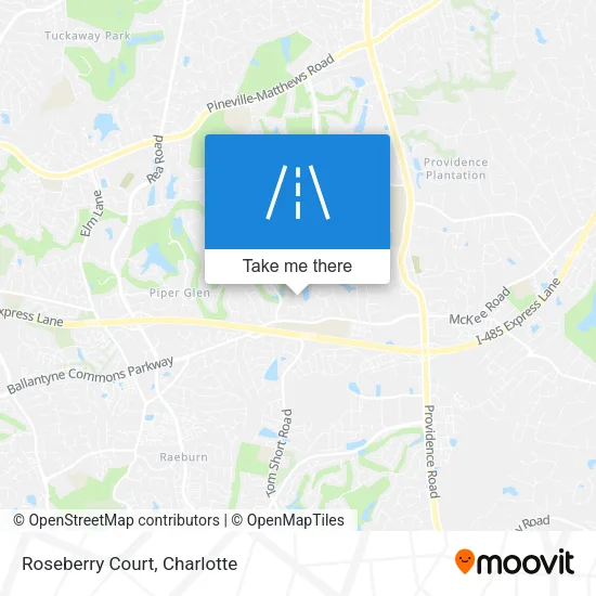 Roseberry Court map