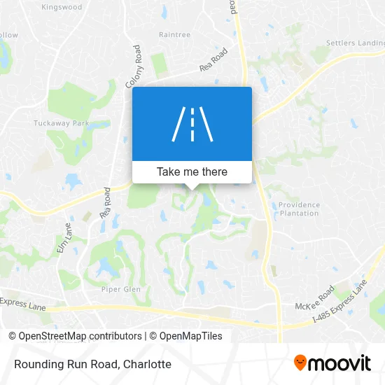 Rounding Run Road map