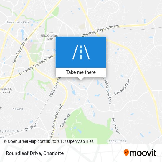 Mapa de Roundleaf Drive