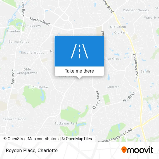 Royden Place map