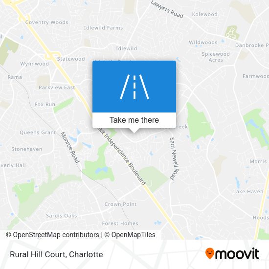 Mapa de Rural Hill Court