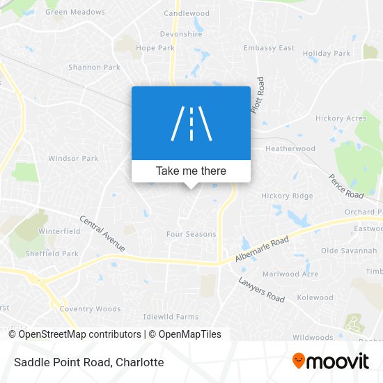 Saddle Point Road map