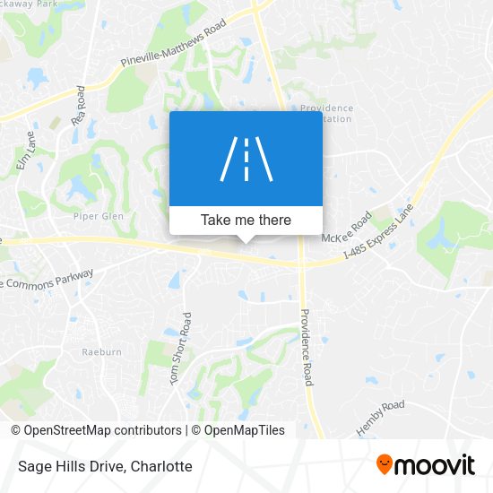 Sage Hills Drive map